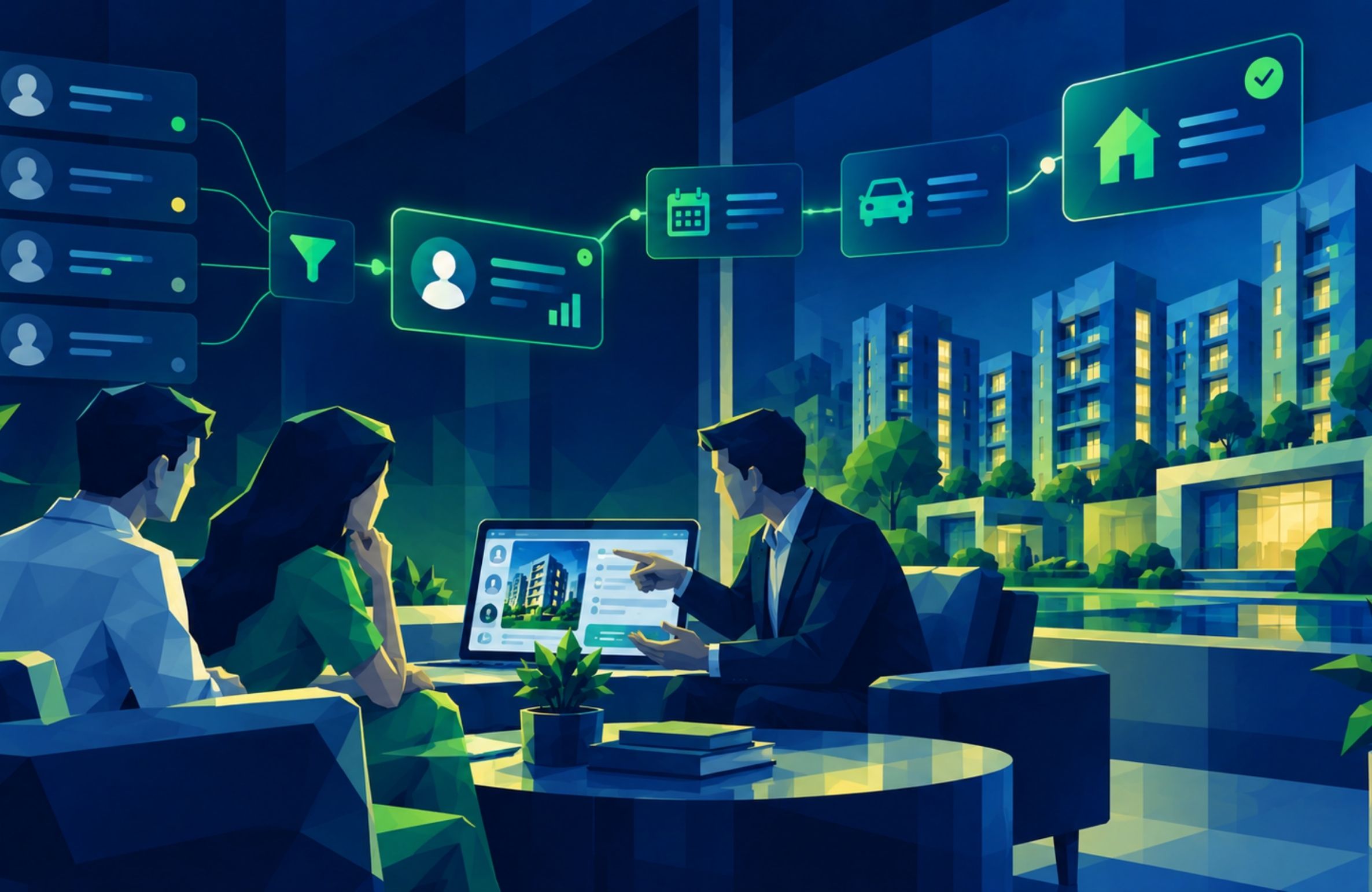 Real Estate Lead Management Pipeline